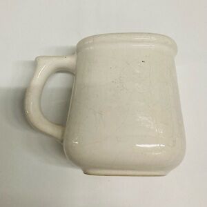 Classic White Ceramic Coffee Mug